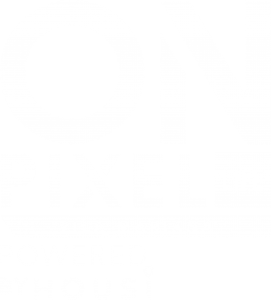 ON PIXEL LOGO BRANCA